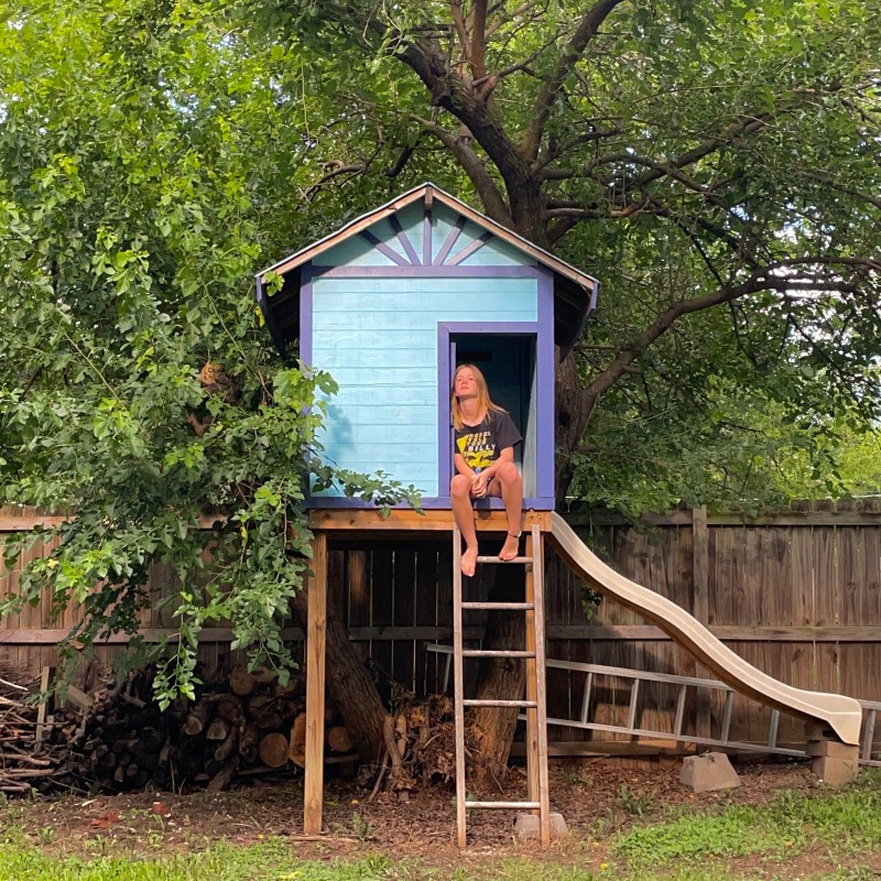 selbstgebaute Baumhäuser sind wunderbar nachhaltige Geschenke für Kinder