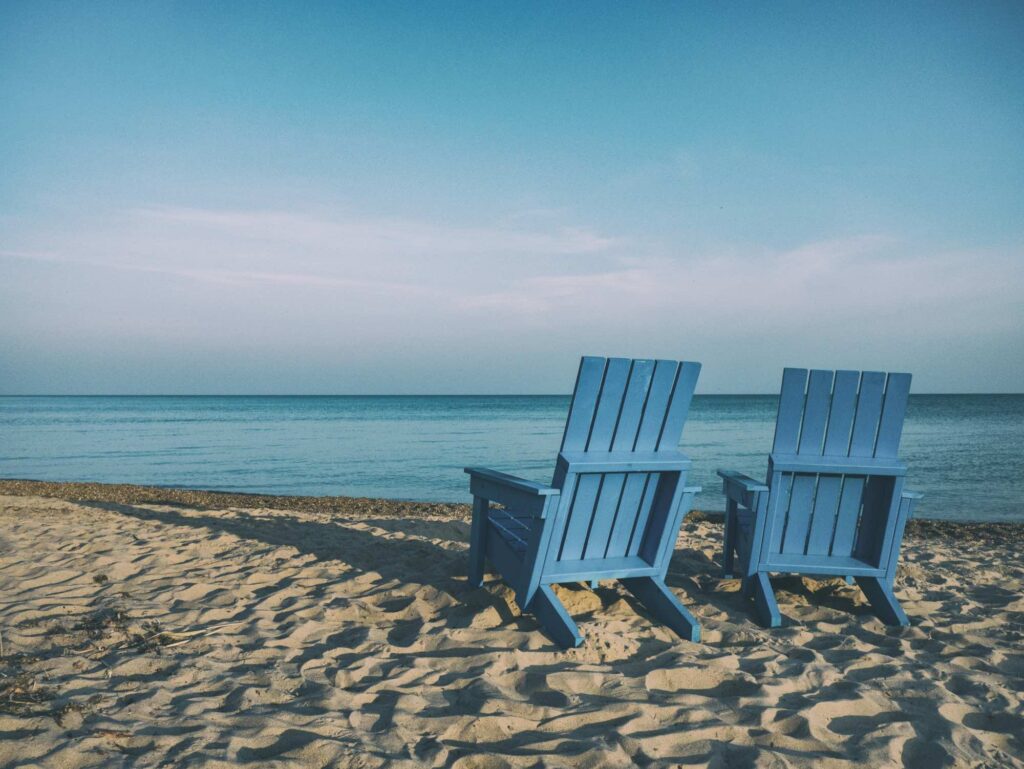 Selbstheilungskräfte aktivieren in der Natur, am Meer